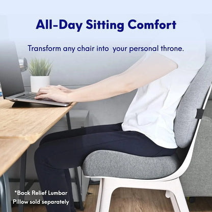 SoftySeat Sitting Cushion + 90 Day 'Sit Ease' Program