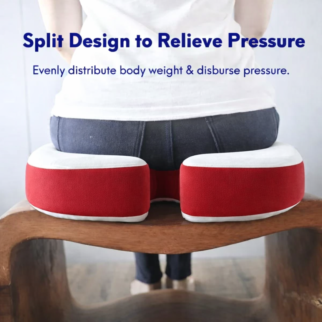 SoftySeat Sitting Cushion + 90 Day 'Sit Ease' Program